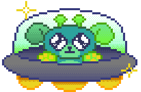 ufo pixel